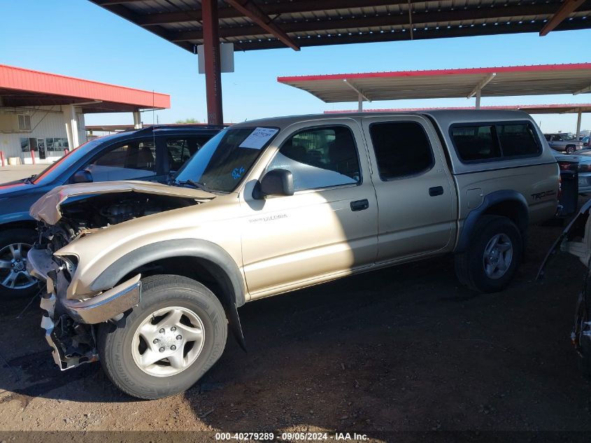 2003 Toyota Tacoma Double Cab Prerunner VIN: 5TEGN92N53Z261805 Lot: 40279289