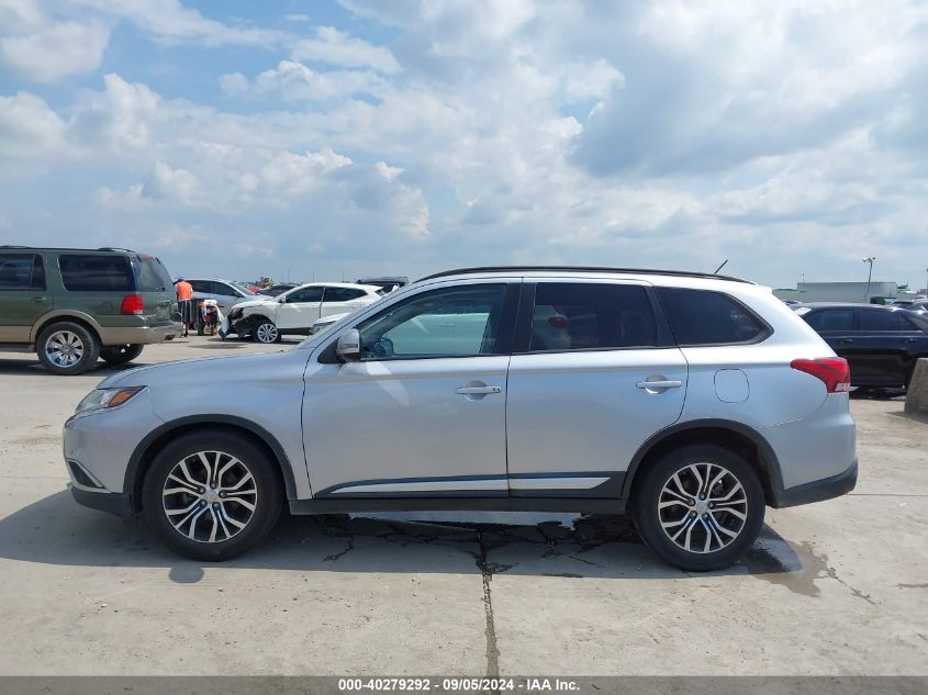 2016 Mitsubishi Outlander Se/Sel VIN: JA4AD3A38GZ035887 Lot: 40279292