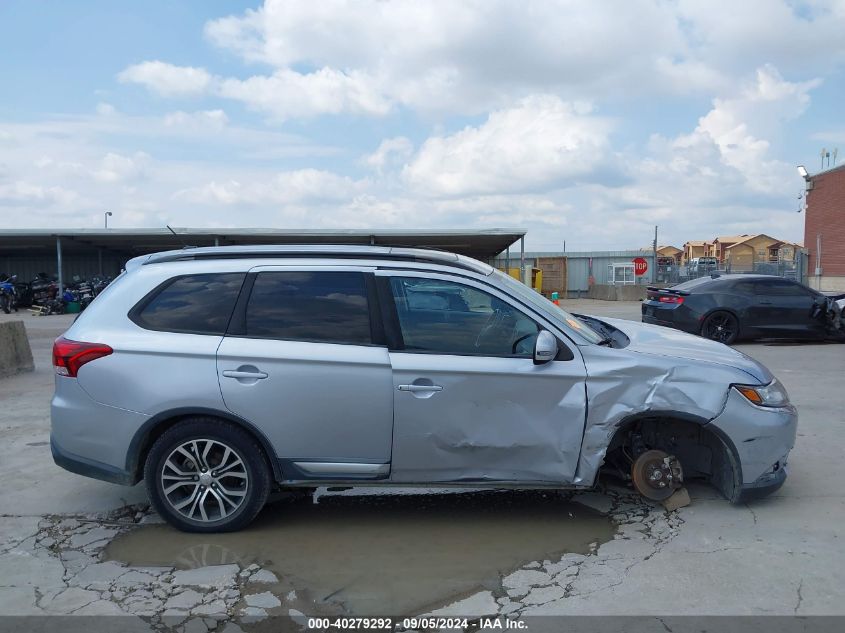 2016 Mitsubishi Outlander Se/Sel VIN: JA4AD3A38GZ035887 Lot: 40279292