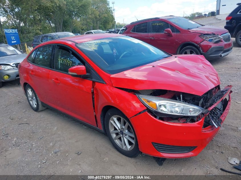 2015 Ford Focus Se VIN: 1FADP3F24FL379492 Lot: 40279297