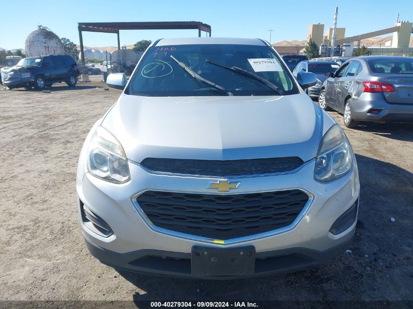 2016 Chevrolet Equinox Ls VIN: 2GNFLEEK1G6231524 Lot: 40279304