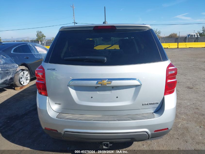 2016 Chevrolet Equinox Ls VIN: 2GNFLEEK1G6231524 Lot: 40279304