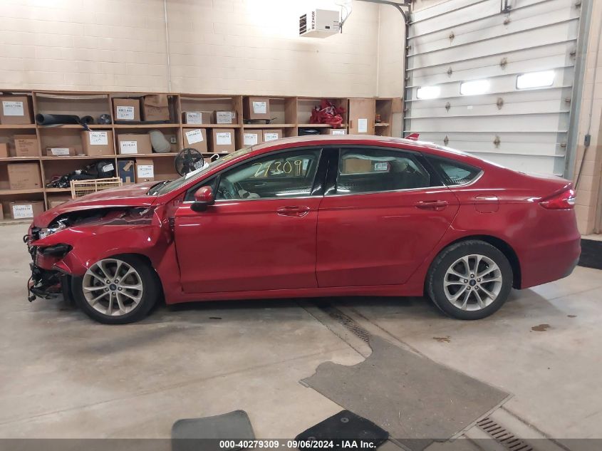 2020 Ford Fusion Se VIN: 3FA6P0HD1LR232887 Lot: 40279309