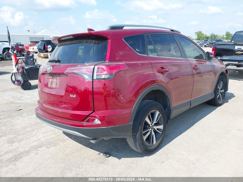 2018 TOYOTA RAV4 XLE VIN: 2T3WFREV6JW495805