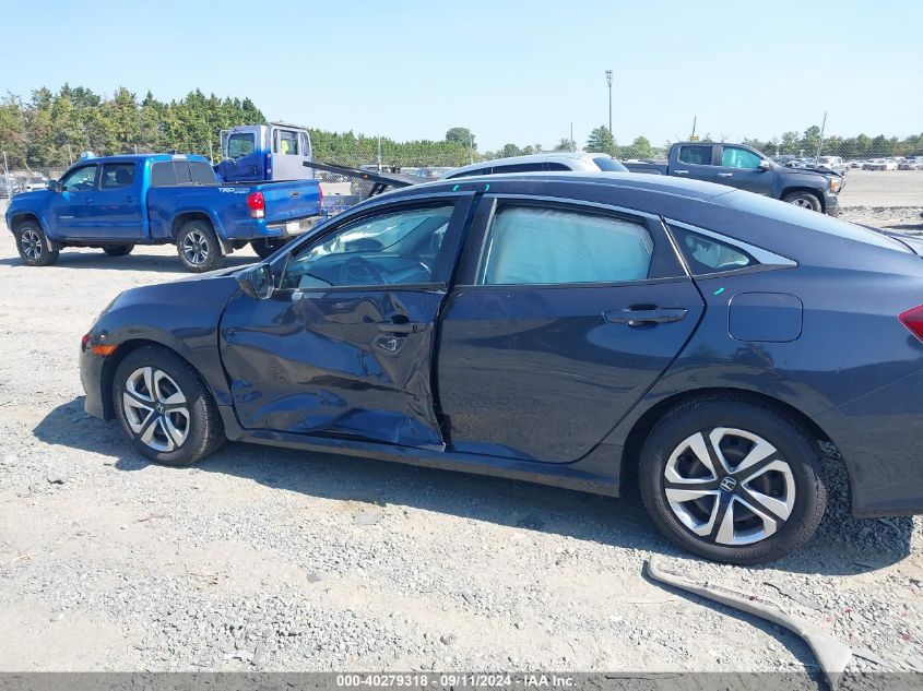 2018 Honda Civic Lx VIN: 2HGFC2F59JH500396 Lot: 40279318