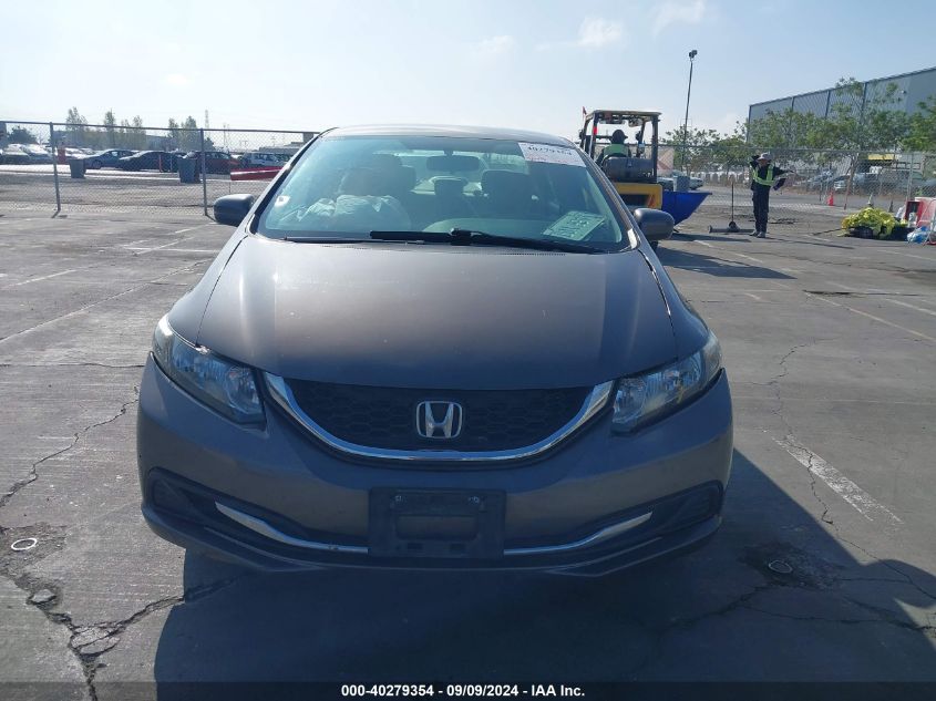 2014 Honda Civic Lx VIN: 2HGFB2F54EH550325 Lot: 40279354