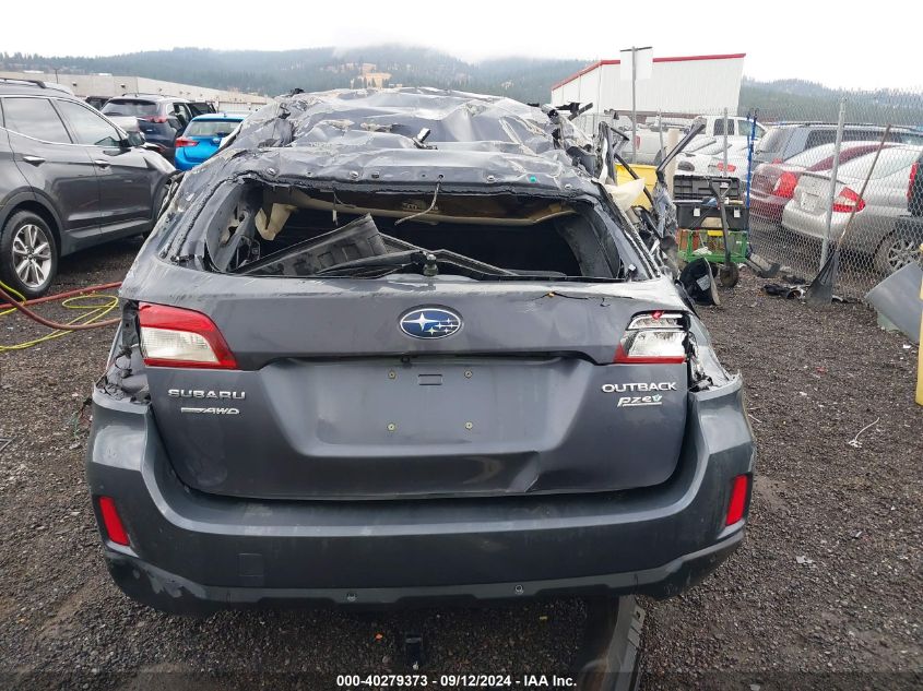 2017 Subaru Outback 2.5I Limited VIN: 4S4BSANC5H3206786 Lot: 40279373