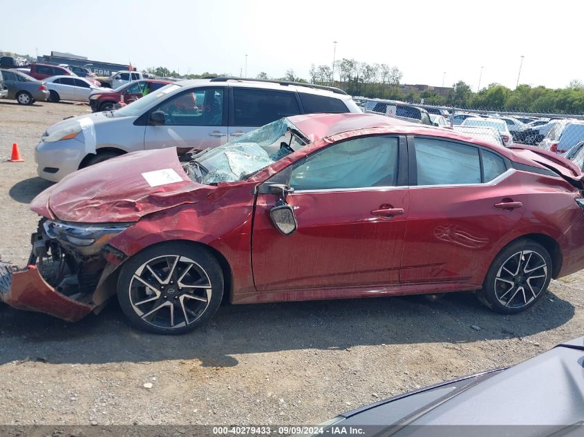 2024 Nissan Sentra Sr VIN: 3N1AB8DV3RY287620 Lot: 40279433