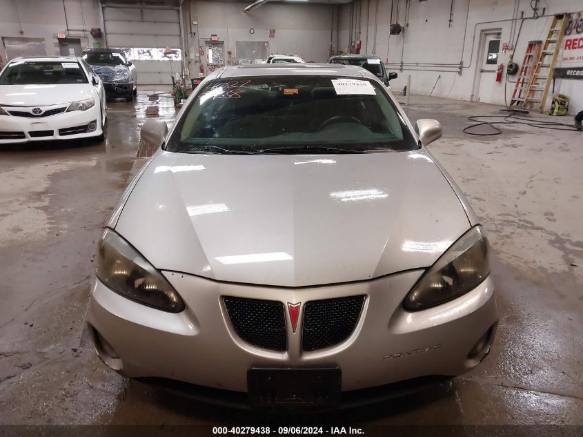 2008 Pontiac Grand Prix VIN: 2G2WP552781128138 Lot: 40279438