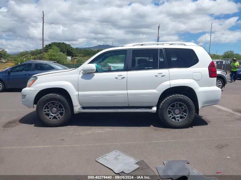 2004 Lexus Gx 470 VIN: JTJBT20X840053301 Lot: 40279440