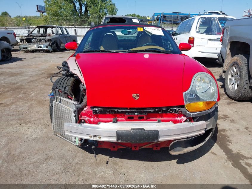 1999 Porsche Boxster VIN: WP0CA2980XU627430 Lot: 40279448