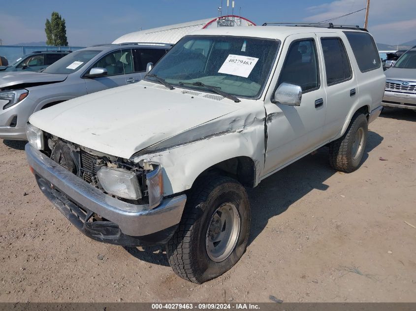 1993 Toyota 4Runner Vn39 Sr5 VIN: JT3VN39W9P0118899 Lot: 40279463