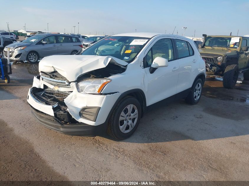 KL7CJKSBXFB253227 2015 CHEVROLET TRAX - Image 2