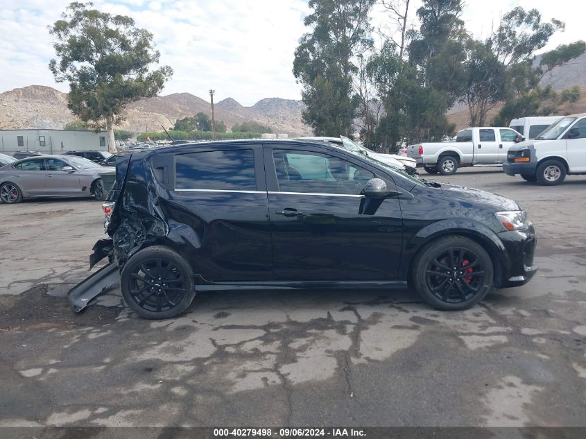 2019 Chevrolet Sonic Premier Auto VIN: 1G1JF6SB8K4113347 Lot: 40279498