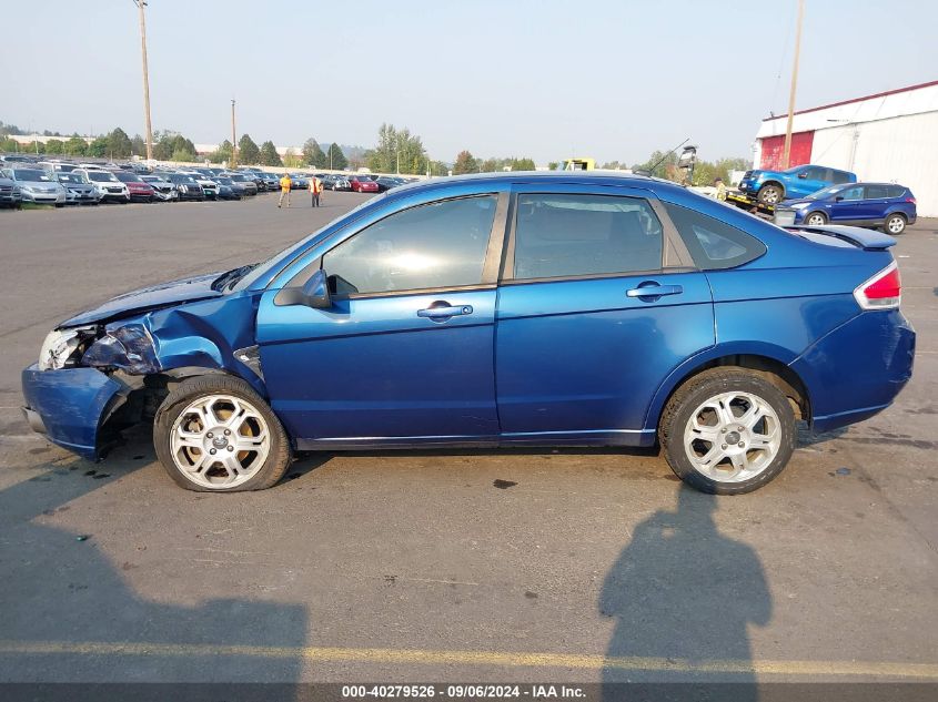 2008 Ford Focus Se/Ses VIN: 1FAHP35N78W247485 Lot: 40279526