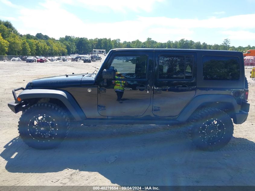 2014 Jeep Wrangler Unlimited Sport VIN: 1C4BJWDG0EL239618 Lot: 40279554