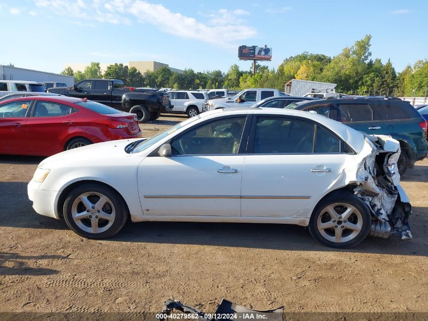 2008 Hyundai Sonata VIN: NPEU46F58H3578508 Lot: 40279562