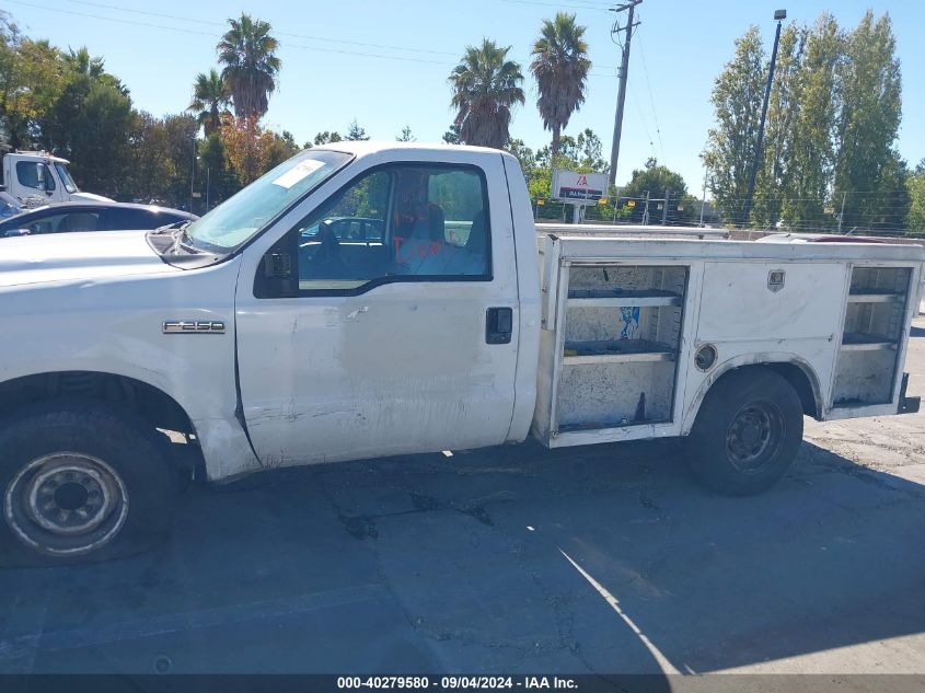 2005 Ford F-250 Xl/Xlt VIN: 1FTNF20585EC65545 Lot: 40279580