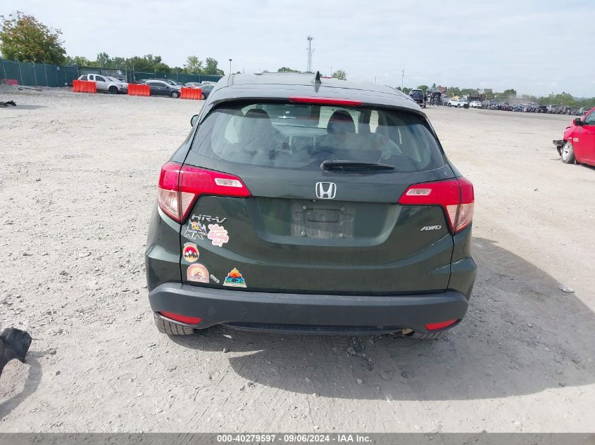 2018 Honda Hr-V Lx VIN: 3CZRU6H32JG710537 Lot: 40279597