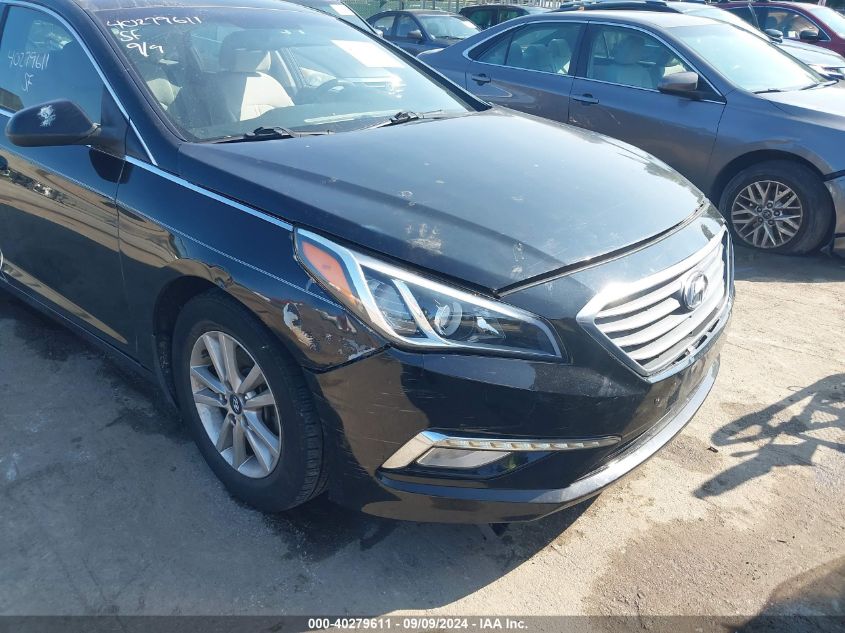 2015 Hyundai Sonata Se VIN: 5NPE24AF3FH216558 Lot: 40279611