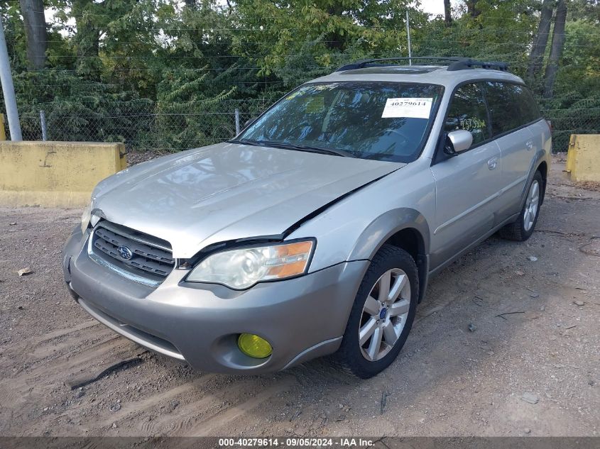 2006 Subaru Outback 2.5I Limited VIN: 4S4BP62C867303022 Lot: 40279614