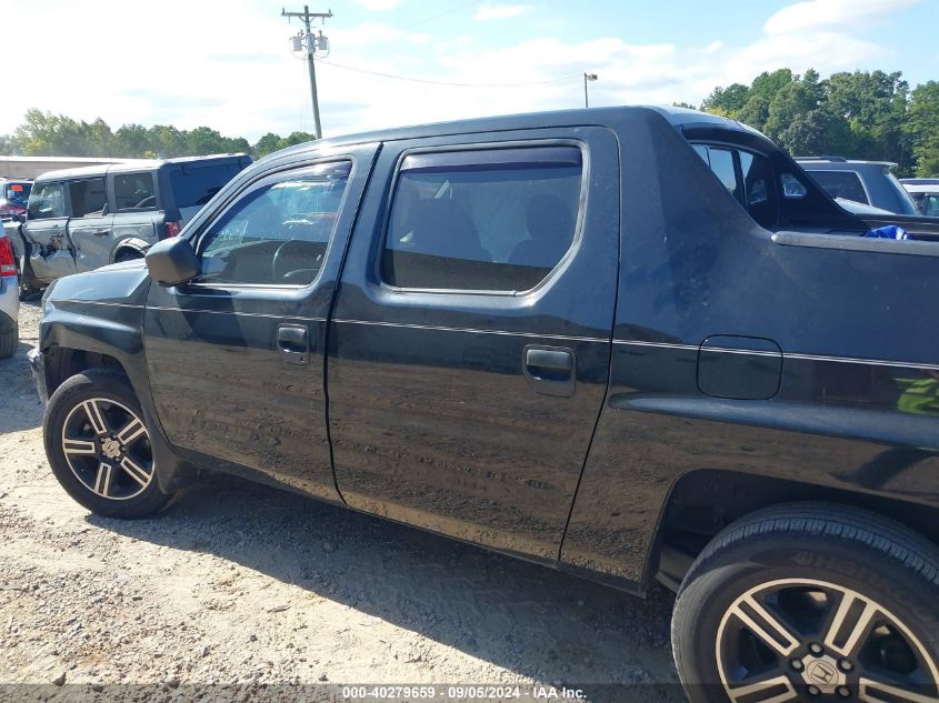 2014 Honda Ridgeline Sport VIN: 5FPYK1F7XEB003186 Lot: 40279659