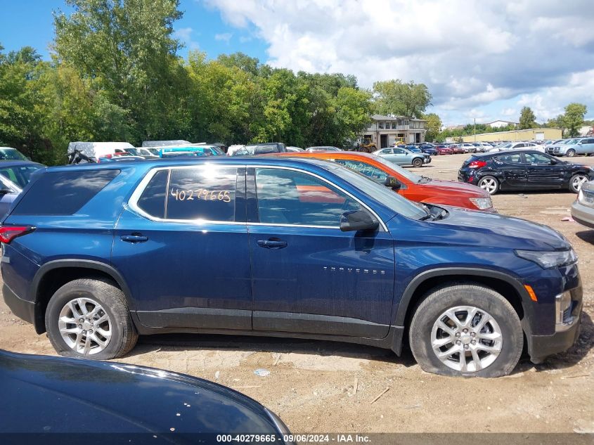 2023 Chevrolet Traverse Awd Ls VIN: 1GNEVFKW9PJ113257 Lot: 40279665