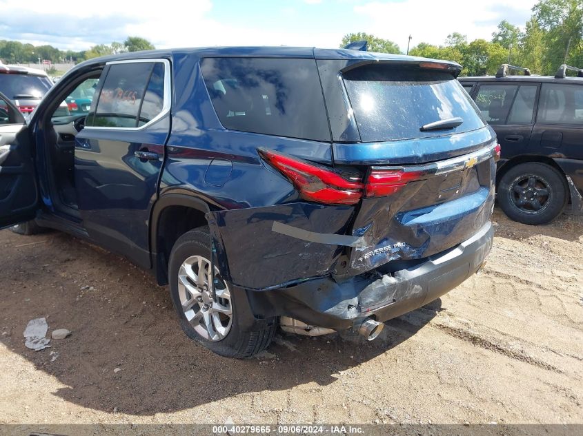 2023 Chevrolet Traverse Awd Ls VIN: 1GNEVFKW9PJ113257 Lot: 40279665