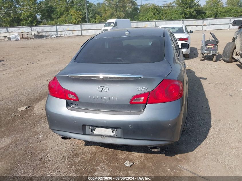 2011 Infiniti G37X VIN: JN1CV6ARXBM409975 Lot: 40279696