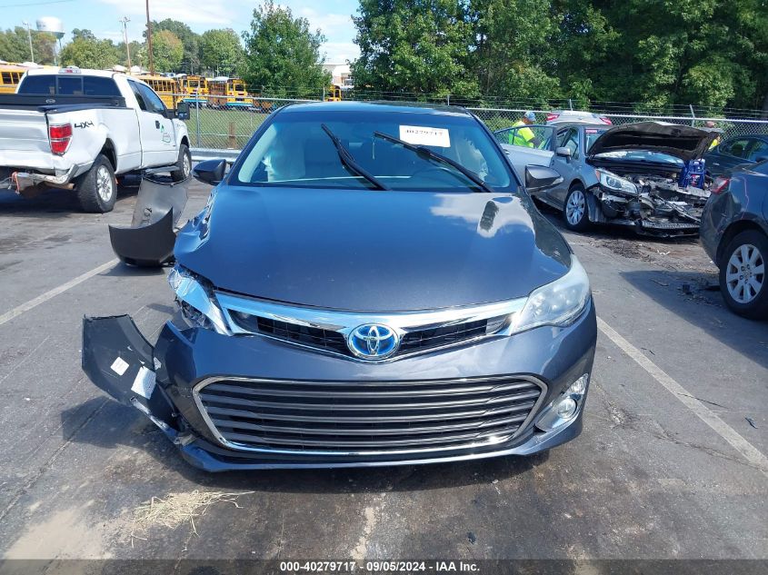 2014 Toyota Avalon Hybrid Limited VIN: 4T1BD1EB8EU032073 Lot: 40279717