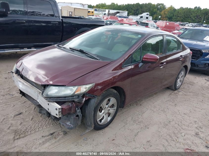 19XFB2F50FE204557 2015 HONDA CIVIC - Image 2