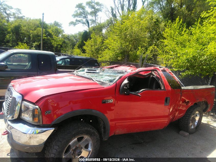 2002 Ford Super Duty F-250 Lariat/Xl/Xlt VIN: 1FTNX21L02ED61191 Lot: 40279752