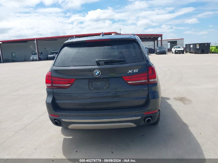 2014 BMW X5 xDrive35I VIN: 5UXKR0C55E0K44335 Lot: 40279779