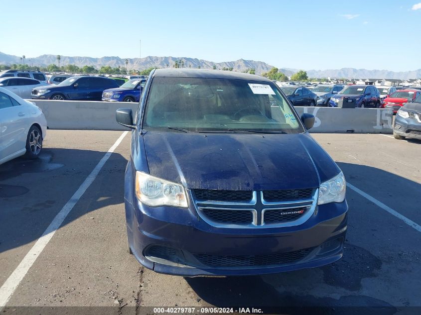 2016 Dodge Grand Caravan Se VIN: 2C4RDGBG7GR122630 Lot: 40279787