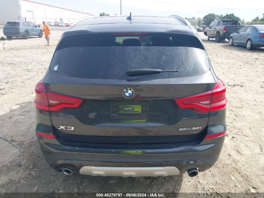 2019 BMW X3 SDRIVE30I - 5UXTR7C56KLR47109