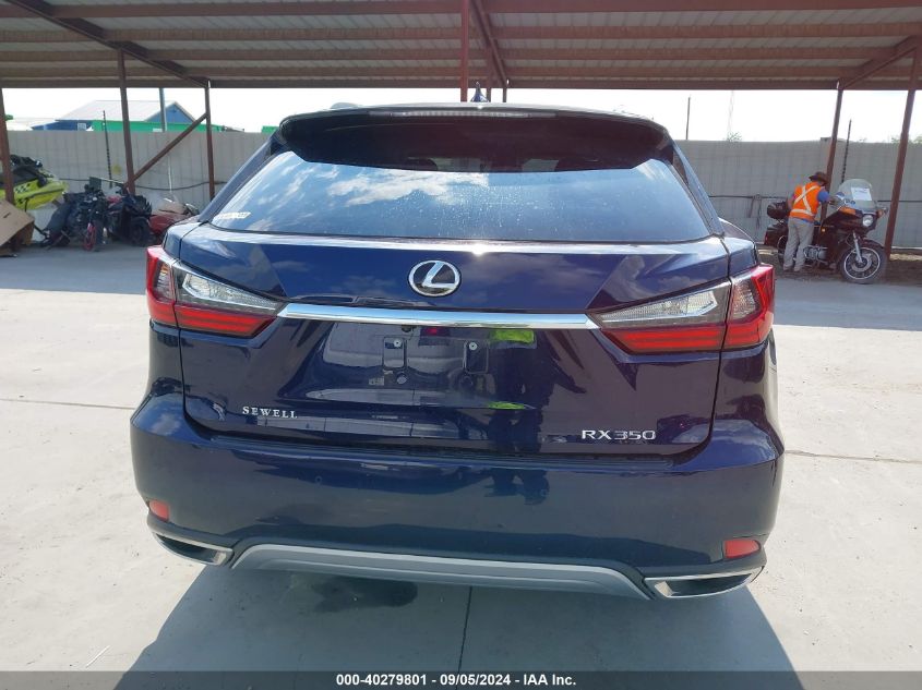 2022 Lexus Rx 350 VIN: 2T2HZMAA5NC236627 Lot: 40279801