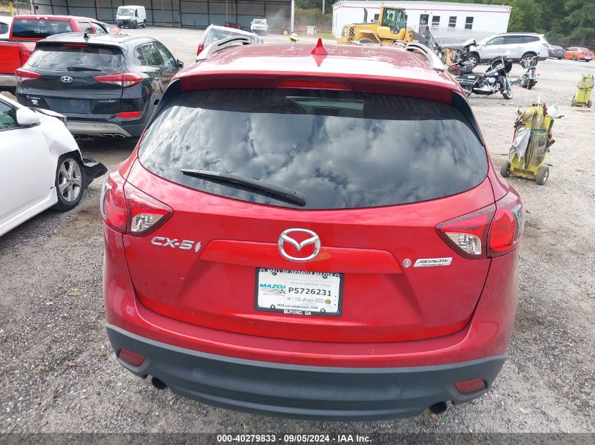 2016 Mazda Cx-5 Grand Touring VIN: JM3KE2DY4G0605825 Lot: 40279833