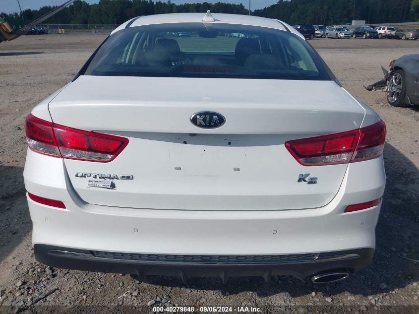 2019 Kia Optima Lx VIN: 5XXGT4L34KG282647 Lot: 40279848