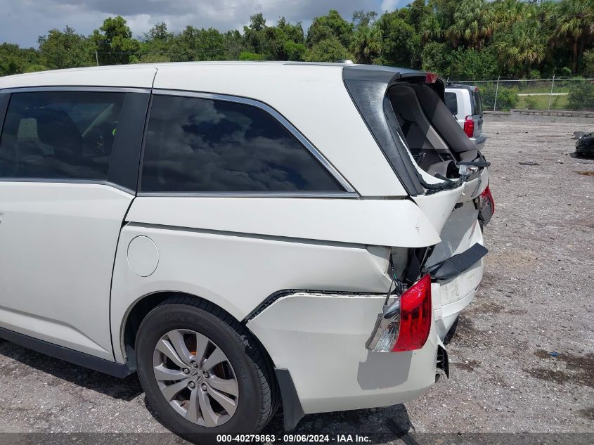 2015 Honda Odyssey Ex-L VIN: 5FNRL5H66FB130749 Lot: 40279863