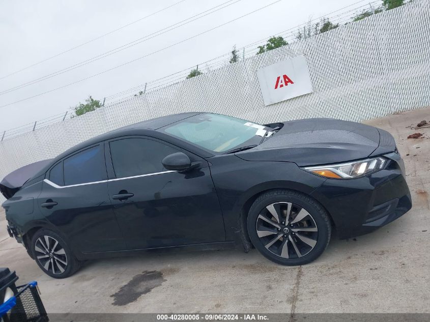 3N1AB8CV3NY263412 2022 Nissan Sentra Sv Xtronic Cvt