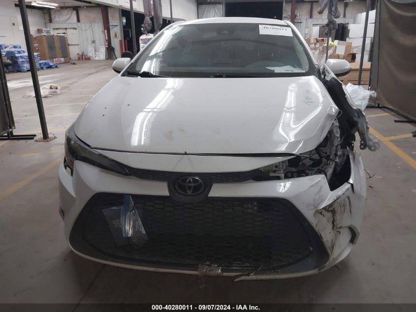 2020 Toyota Corolla Le VIN: 5YFEPRAEXLP064301 Lot: 40280011