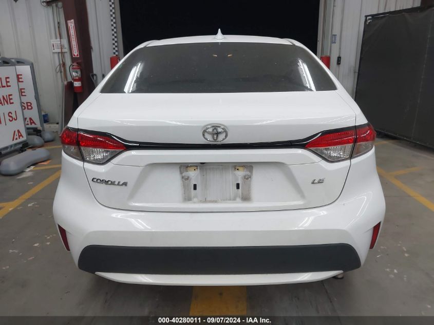 2020 Toyota Corolla Le VIN: 5YFEPRAEXLP064301 Lot: 40280011