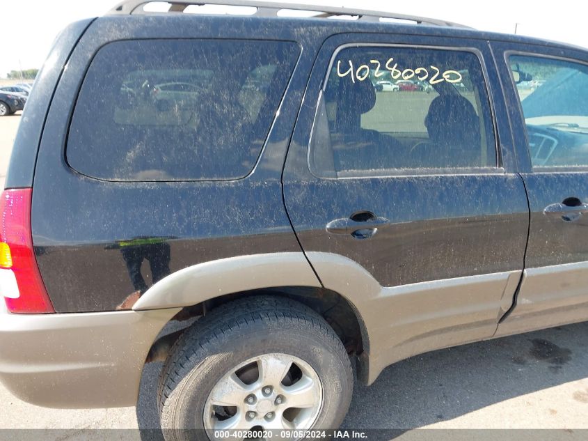 2003 Mazda Tribute Lx V6 VIN: 4F2CZ94193KM45226 Lot: 40280020