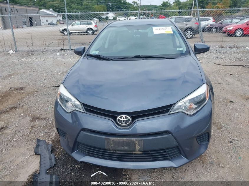 2014 Toyota Corolla Le VIN: 2T1BURHEXEC188105 Lot: 40280036