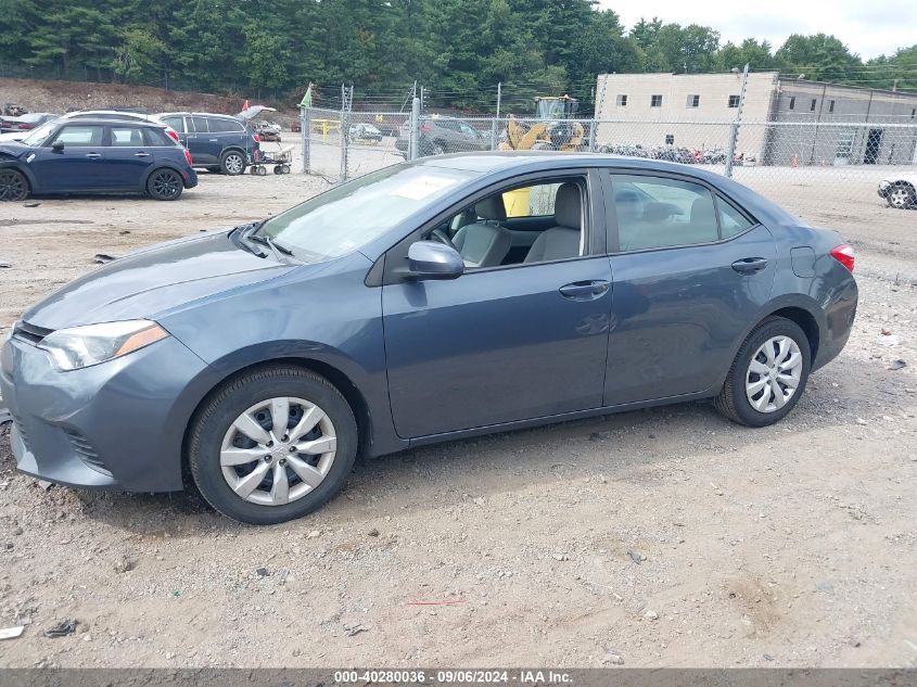 2014 Toyota Corolla Le VIN: 2T1BURHEXEC188105 Lot: 40280036