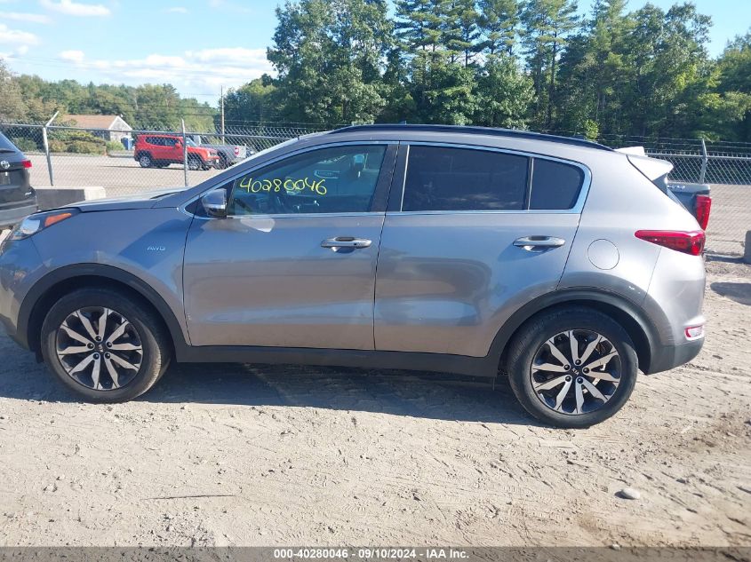 2018 Kia Sportage Ex VIN: KNDPNCAC0J7407416 Lot: 40280046