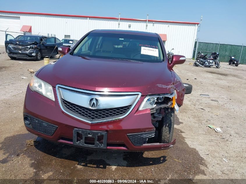 2014 Acura Rdx VIN: 5J8TB3H3XEL006631 Lot: 40280063