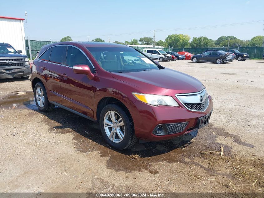 2014 Acura Rdx VIN: 5J8TB3H3XEL006631 Lot: 40280063