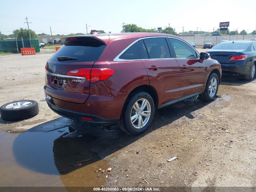 2014 Acura Rdx VIN: 5J8TB3H3XEL006631 Lot: 40280063