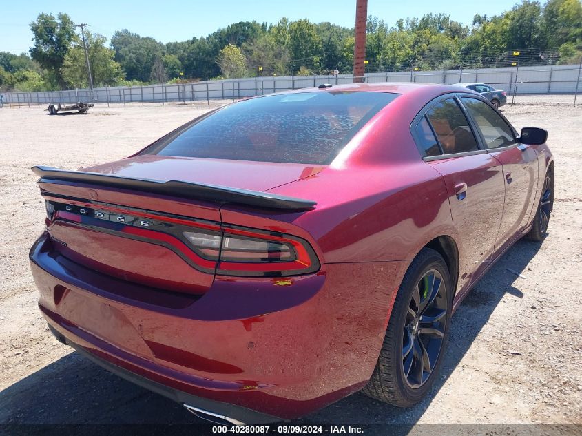 2018 Dodge Charger Sxt Rwd VIN: 2C3CDXBG2JH188008 Lot: 40280087